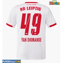 RB Leipzig Yan Diomande #49 Heimtrikot 2025-26 Kurzarm